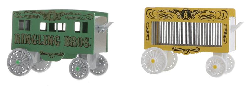 Micro-Trains 47000129 N Ringling Bros. Vintage Wagon Set #10 (Set of 2)