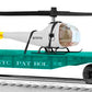 Lionel 6-81486 O NYC Patrol Helicopter Flatcar