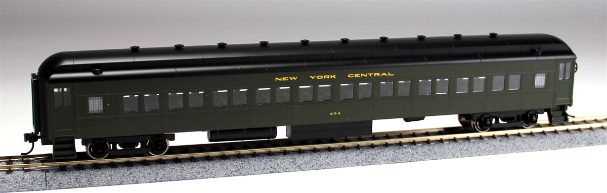 Bachmann 13704 HO New York Central 72' Heavyweight Coach #854