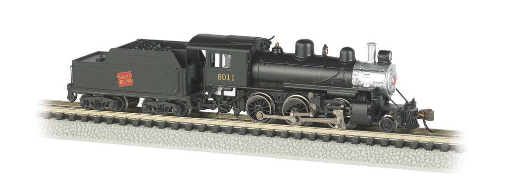 Bachmann 51753 N Canadian National Alco 2-6-0 Steam Loco & Tender w/DCC #6011