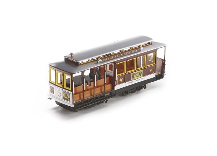 Bachmann 60534 HO Painted & Unlettered Cable Car Electric