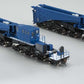 Bachmann 80501 HO Spectrum Blue & Blck 380-Ton 16-Truck Schnabel Transformer Car