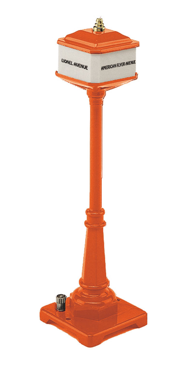 Lionel 11-90084 Orange No. 57 Corner Lamp Set