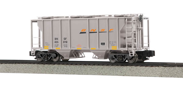 MTH 35-75016 Burlington Northern SF PS-2 (2-Bay) Covered Hopper Car #405619