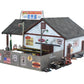 Woodland Scenics BR4935 N Built-&-Ready Ethyl's Gas & Service Building