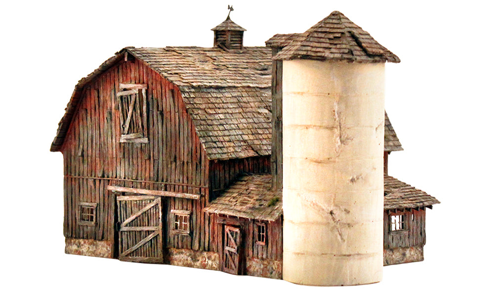 Woodland Scenics PF5211 N Rustic Barn Building Kit