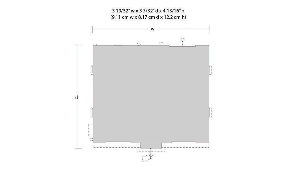 Woodland Scenics PF5212 N Fire Station No. 3 Building Kit