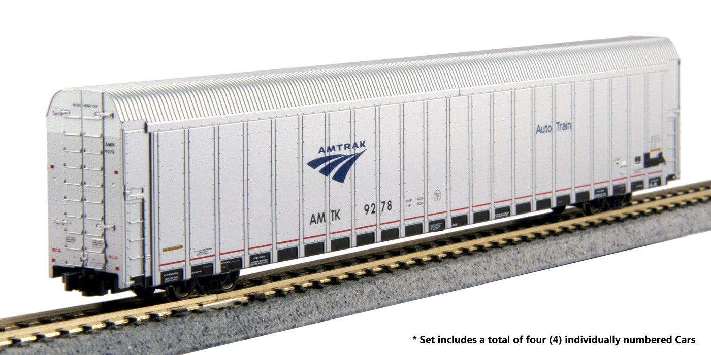 鉄道模型】Nゲージ KATO 106-5507 Autorack Amtrak Phase Ⅲ 4 Car Set