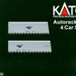 Kato 106-5502 N Amtrak Autorack #2 (Pack of 4)