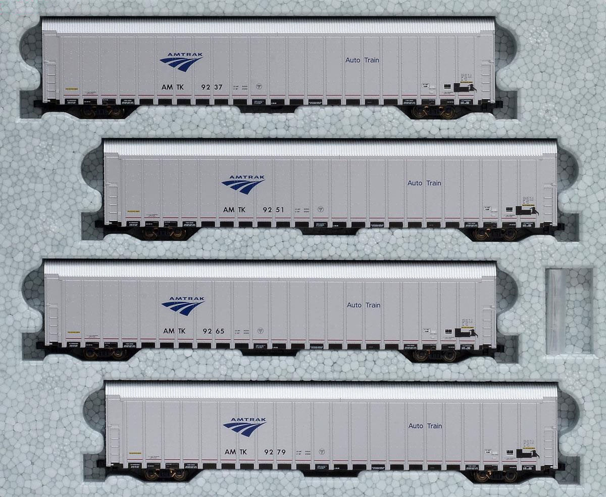 Kato 106-5502 N Amtrak Autorack #2 (Pack of 4)