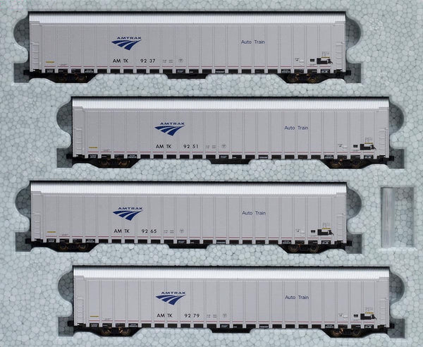 Kato 106-5502 N Amtrak Autorack #2 (Pack of 4) – Trainz