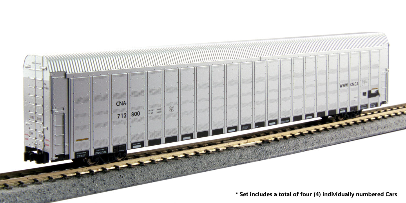 Kato 106-5503 N Scale CN Autorack 4-Car Set