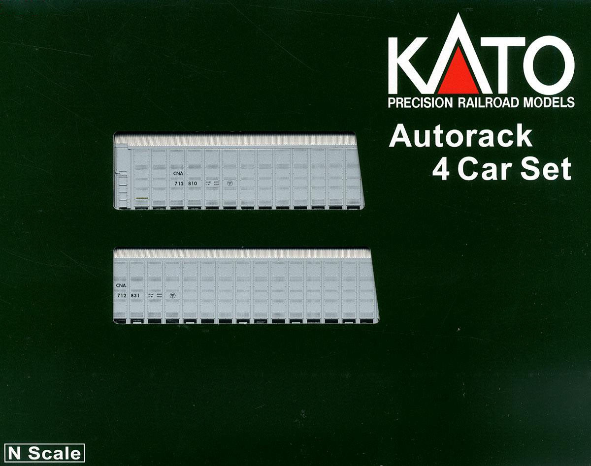 Kato 106-5503 N Scale CN Autorack 4-Car Set