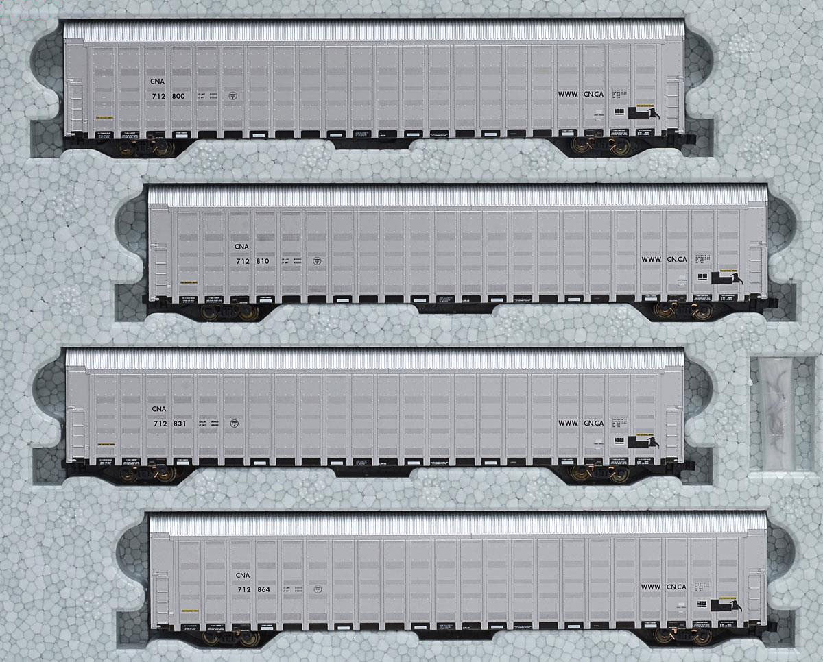 Kato 106-5503 N Scale CN Autorack 4-Car Set