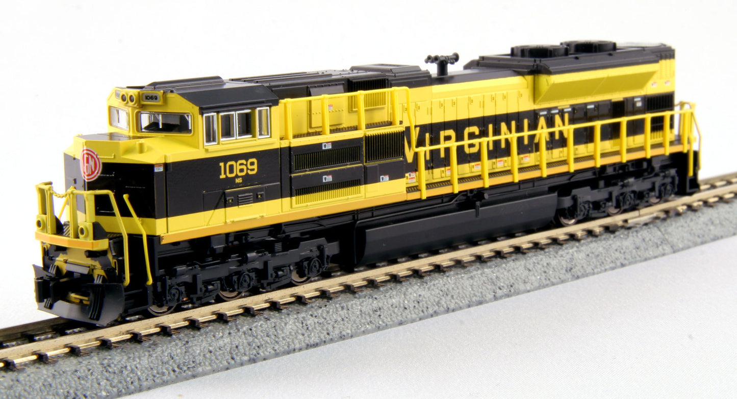 Kato 176-8505 N Virginian NS Heritage SD70ACe Diesel Locomotive #1069