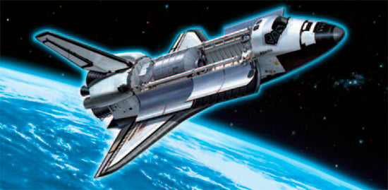 Tamiya 60402 1:100 SPACE SHUTTLE ATLAN Spacecraft Model Kit
