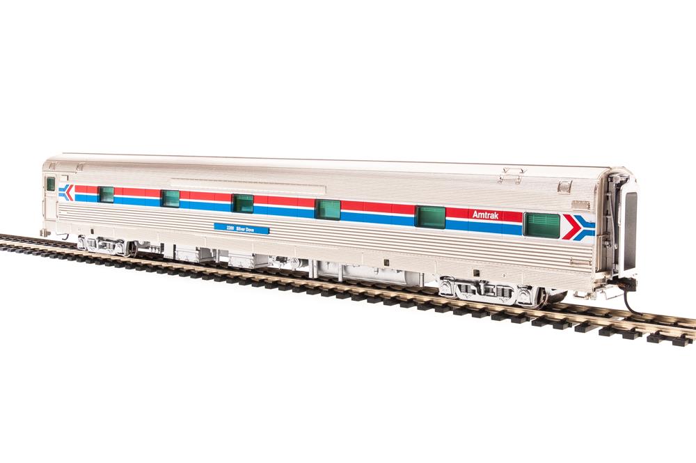 Broadway Limited 1545 HO Amtrak Ex-California Zephyr Cars 6-5 Sleeper #2201