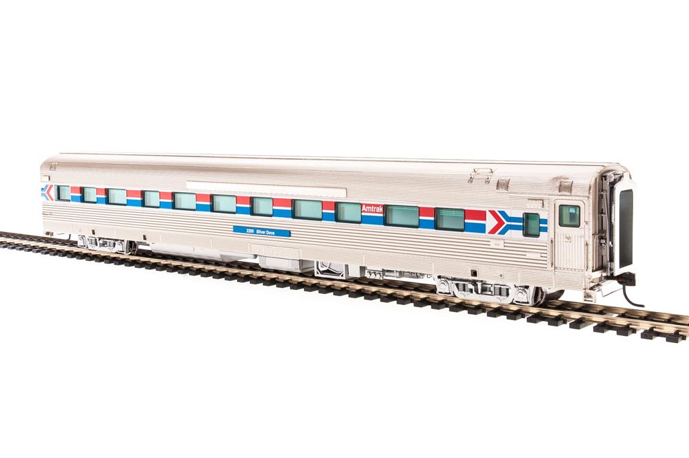 Broadway Limited 1545 HO Amtrak Ex-California Zephyr Cars 6-5 Sleeper #2201