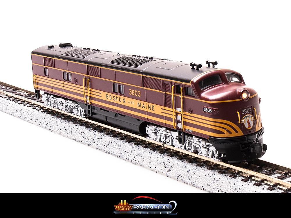 Broadway Limited 3040 N Boston & Maine EMD E7A Diesel Loco w/ Paragon2™ #3803
