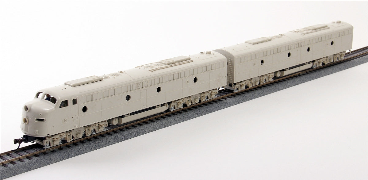 Broadway Limited 3057 N Undecorated EMD E8A/Unpowered B Set with Sound & DCC