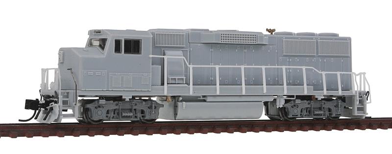 Fox Valley Models 70500 N Scale Undecorated GP60M Powered Diesel Locomotive