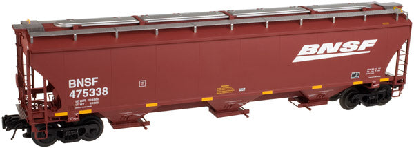 Atlas 30011029 BNSF 5161Trinity Covered Hopper- 3-Rail