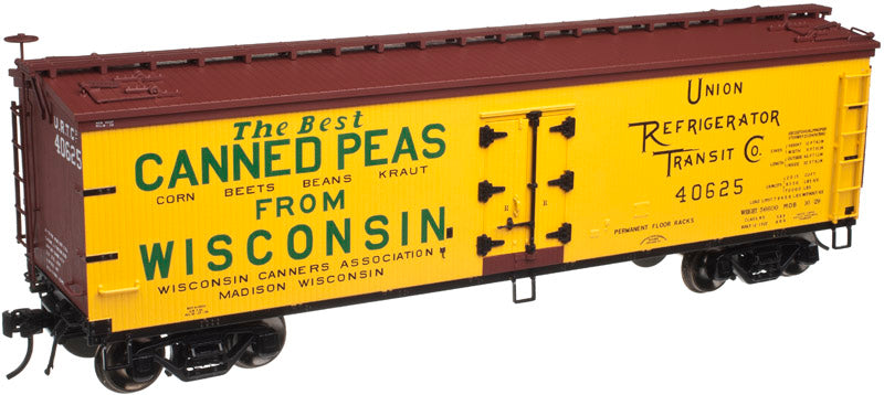 Atlas 3001524-2 O Wisconsin Canners Association 40' Wood Reefer #40626