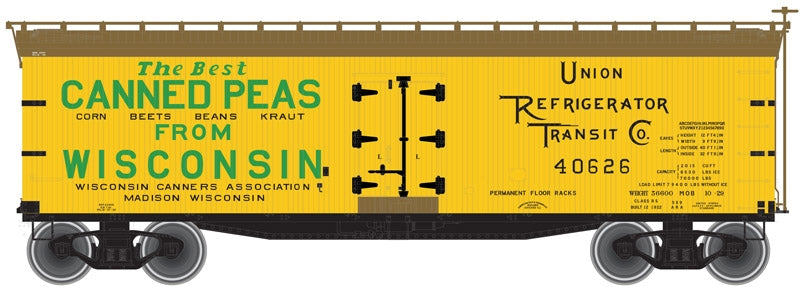 Atlas 3001524-2 O Wisconsin Canners Association 40' Wood Reefer #40626