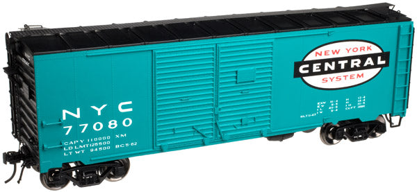 Atlas 3001806 O-Gauge NYC 40' 1937 AAR Double Door Box #77080