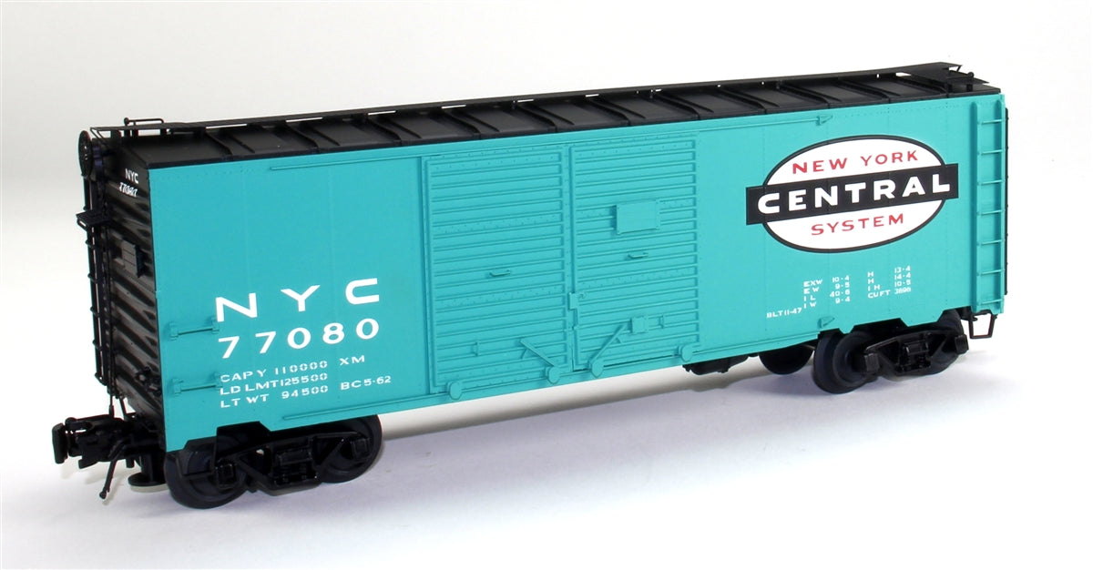 Atlas 3001806 O-Gauge NYC 40' 1937 AAR Double Door Box #77080