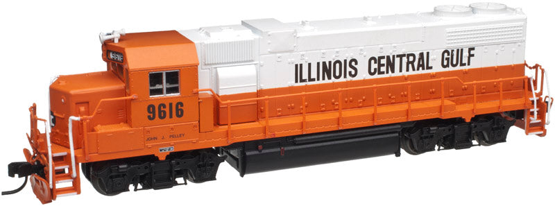 Atlas 40000642 N Illinois Central Gulf GP38-2 Diesel Locomotive #9636 w/DCC