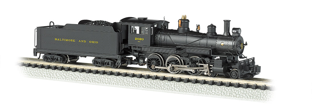 Bachmann 51461 N Baltimore & Ohio 4-6-0 Steam Locomotive w/DCC #2020