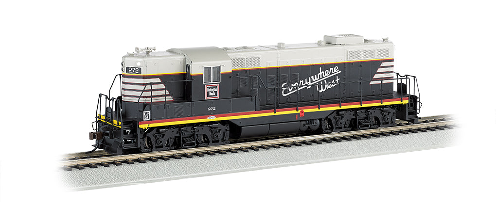 Bachmann 62811 HO Burlington EMD GP9 Diesel Locomotive with DCC #272