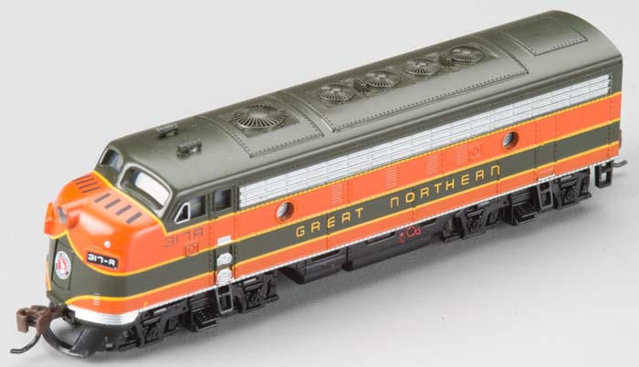 Bachmann 63752 N Great Northern EMD F7A Diesel Locootive DCC #317A