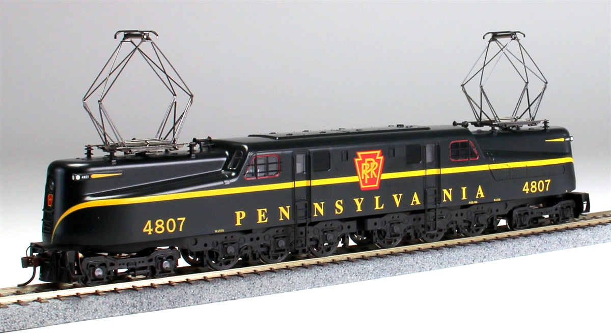 Bachmann 65301 HO PRR GG-1 1-Stripe Green Electric Locomotive #4807 w/DCC/Sound