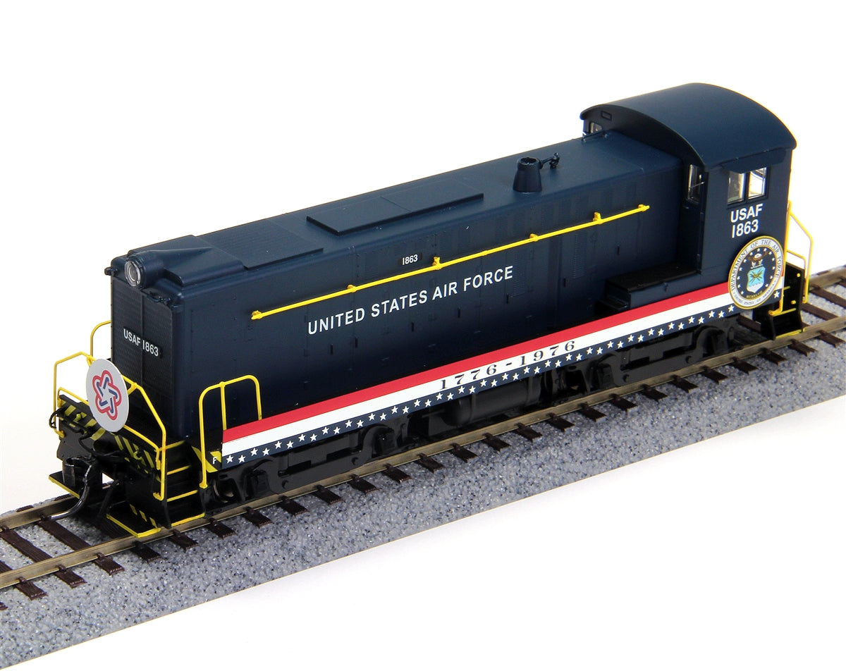 Bowser 23971 HO USAF S12 Switcher wDCC/Snd #1863