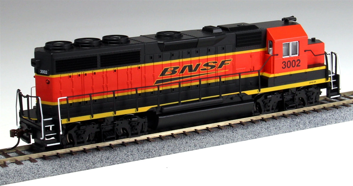 Bachmann 60305 HO Burlington Northern Santa Fe EMD GP40 Diesel Loco w/DCC #3002