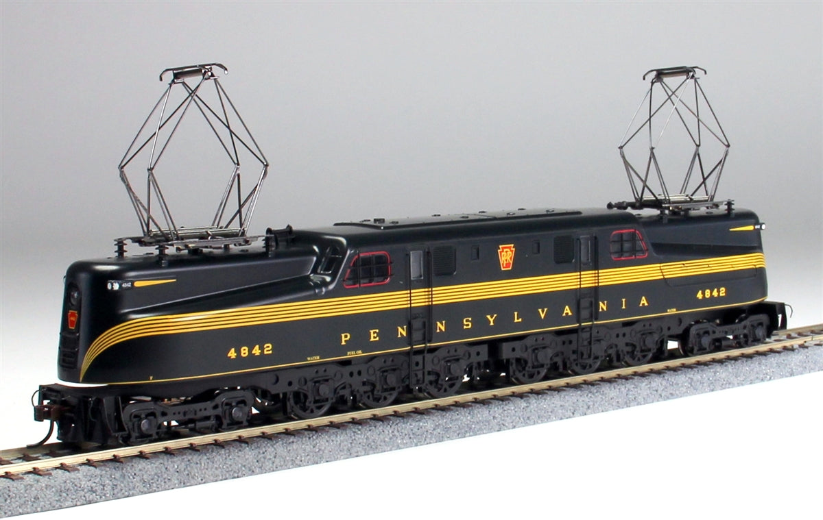 Bachmann 65203 HO PRR Green 5-Stripe GG-1 Electric Loco #4842 - DCC Ready