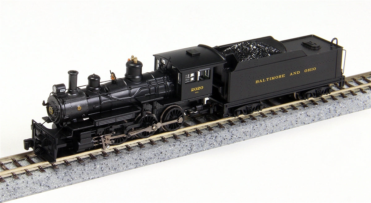 Bachmann 51461 N Baltimore & Ohio 4-6-0 Steam Locomotive w/DCC #2020