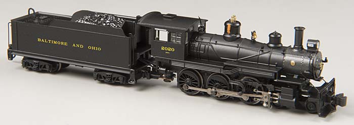 Bachmann 51461 N Baltimore & Ohio 4-6-0 Steam Locomotive w/DCC #2020