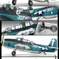 Academy 12285 1:48 TBM-3 USS Bunker Hill Torpedo Bomber Military Plane Kit