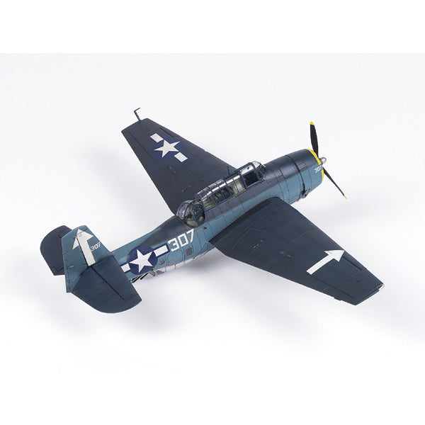 Academy 12285 1:48 TBM-3 USS Bunker Hill Torpedo Bomber Military Plane Kit