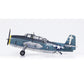 Academy 12285 1:48 TBM-3 USS Bunker Hill Torpedo Bomber Military Plane Kit