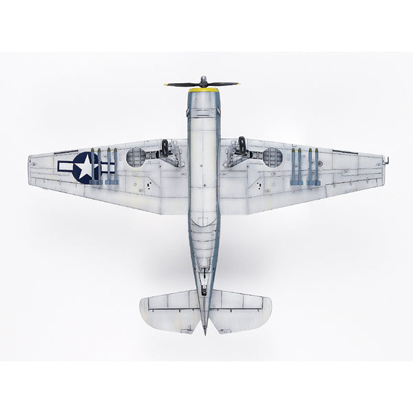 Academy 12285 1:48 TBM-3 USS Bunker Hill Torpedo Bomber Military Plane Kit