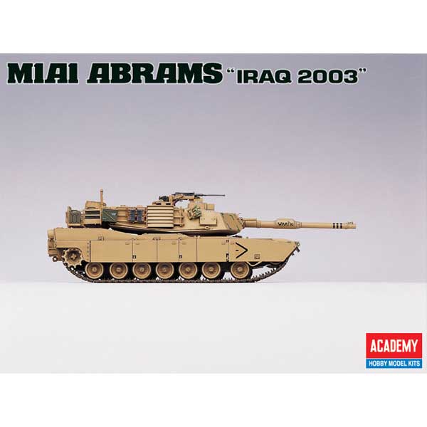 Academy 13202 1:35 M1A1 Abrams US Army ' Iraq 2003' Military Tank Model Kit