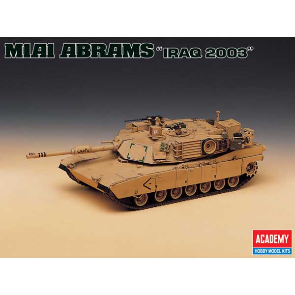 Academy 13202 1:35 M1A1 Abrams US Army ' Iraq 2003' Military Tank Model Kit
