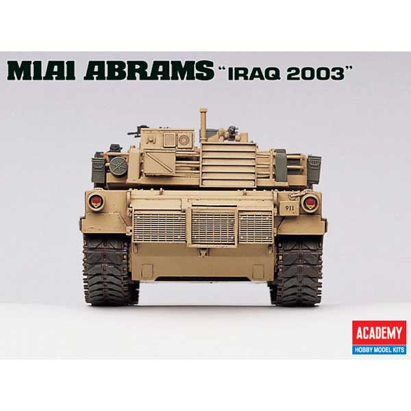 Academy 13202 1:35 M1A1 Abrams US Army ' Iraq 2003' Military Tank Model Kit
