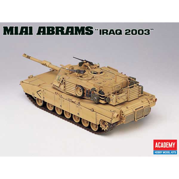 Academy 13202 1:35 M1A1 Abrams US Army ' Iraq 2003' Military Tank Model Kit