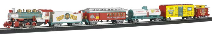 Bachmann 00714 Ringling Bros. Ringmaster Circus HO Gauge Steam Starter Train Set