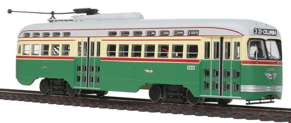 Bowser 12671 HO R-T-R All-Electric DCC Ready PCC Streetcar